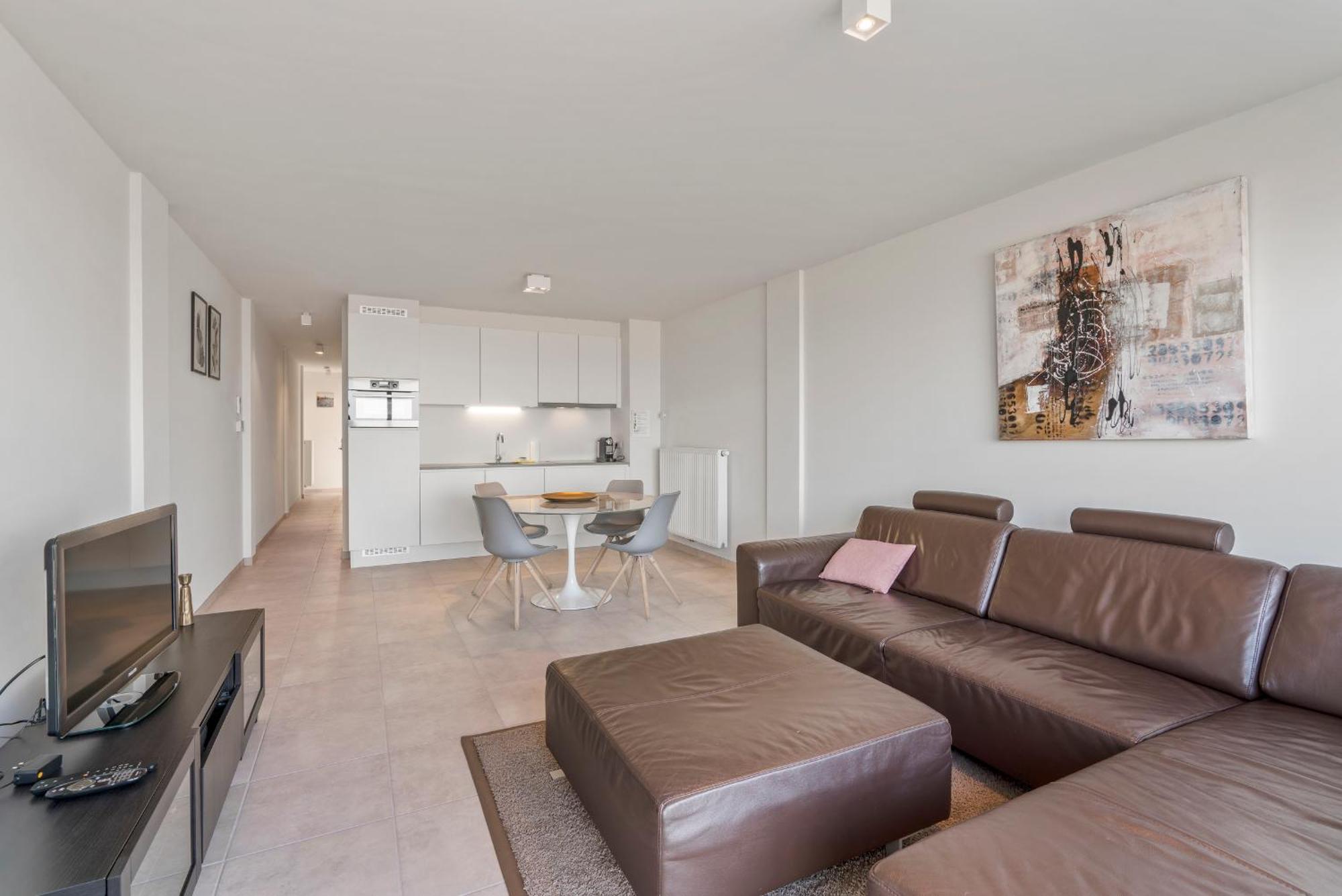 Ontspannen Aan Zee App Met Frontaal Zeezicht - 4P Knokke-Heist Dış mekan fotoğraf
