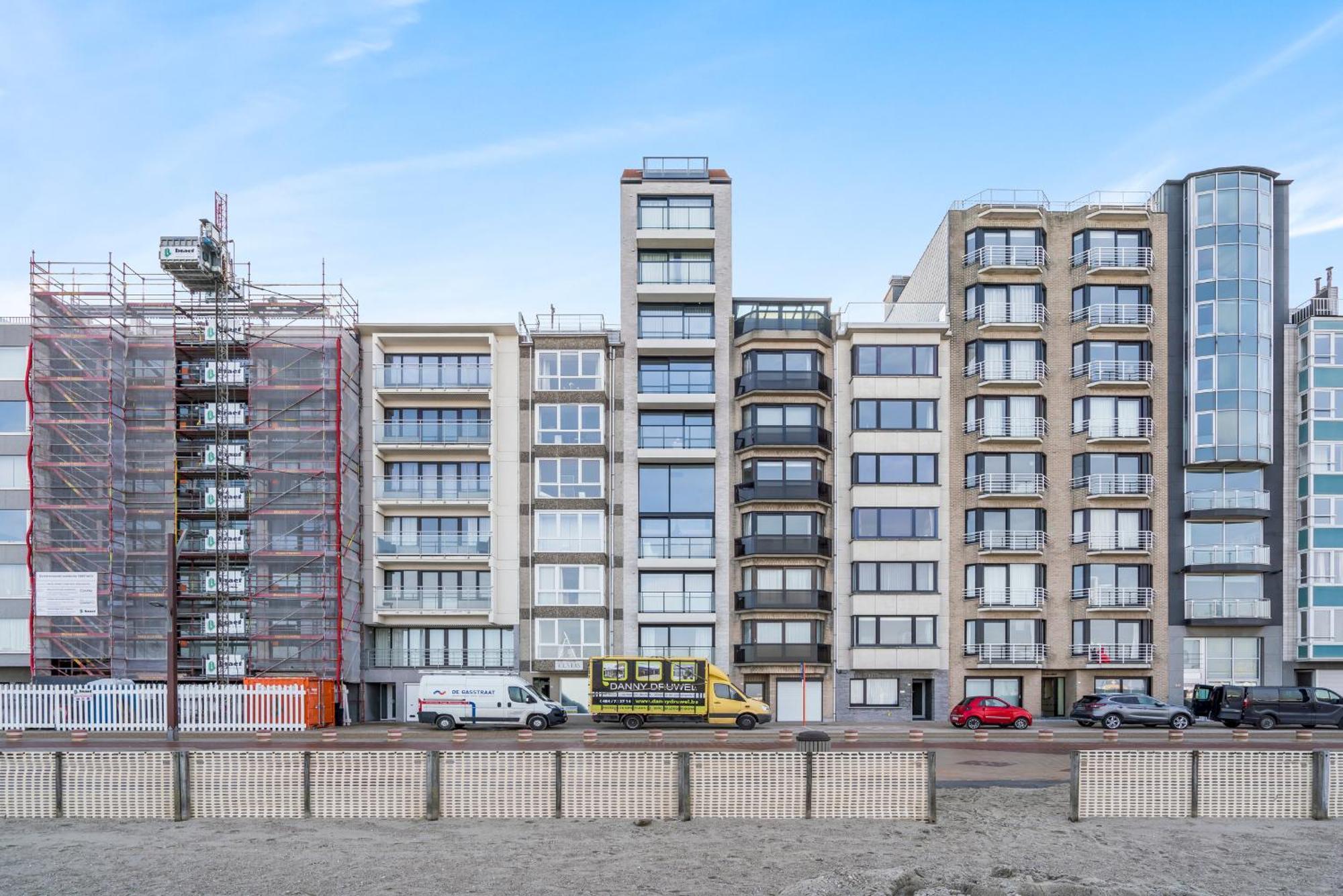 Ontspannen Aan Zee App Met Frontaal Zeezicht - 4P Knokke-Heist Dış mekan fotoğraf